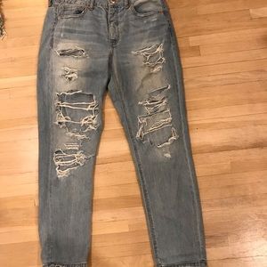 American Eagle distressed pants